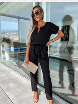 Abesch - Damen Jumpsuit – Schwarz