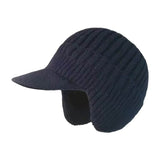 CozyWarm – Unisex-Wintermütze mit Ohrenklappen – Marineblau