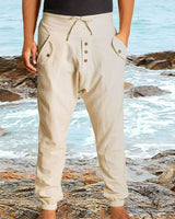 Sven- Modische Baumwollhosen – Beige
