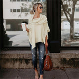 Carolynn™ | Lässiges Top mit langen Ärmeln – Beige