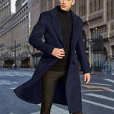 Warm - wasserdichte winterjacke für herren – Blau