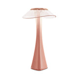 Kristall-LED-Tischlampe – Stilvolles, kabelloses Licht mit Touch-Dimmer & Farbwechsel – Rosa