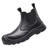 Hochwertige chelsea-stiefel für herren – wasserabweisend und rutschfest – Zwart