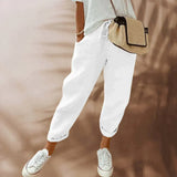 Relaxed Fit Damenhose – Bequem, leicht & stylisch – Weiß