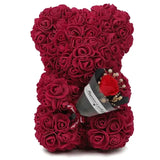 Roos Teddy – Dunkelrot