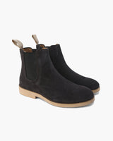 Gabriel | Klassische Herren Chelsea-Boots aus Leder – Dunkel Grau