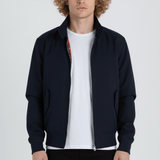 Taillierte Harrington-Jacke - Devin – Dunkelblau
