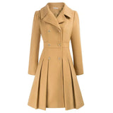 Taillierter Kurzmantel - Milena – Khaki