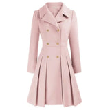 Taillierter Kurzmantel - Milena – Rosa