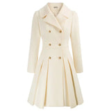 Taillierter Kurzmantel - Milena – Beige