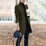 Modischer Damen Trenchcoat – Elegant & Lässig – Ideal für kühle Tage – Grün