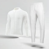 KomfortLine™ Set mit technologischem Sportstoff und aerodynamischem Design / Freiheit, Beweglichkeit und Stil für Ihren aktiven Alltag! – Weiß