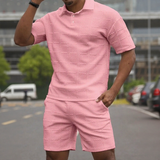 Draven™-Set mit Hochwertigem, Strukturiertem Stoff und Modernem Design – Pink
