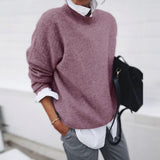 Lea | Weicher und Bequemer Cashmere-Pullover – Pink