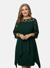 Amelia - Besonders weiches Midikleid – Grün