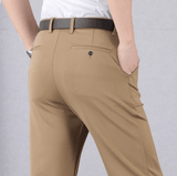 Bequeme Herrenhose mit Stretch für Optimalen Komfort – Khaki