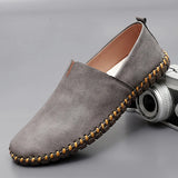 Oneill - Handgefertigte Leder Loafer – Grau