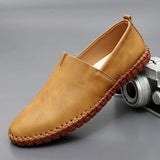 Oneill - Handgefertigte Leder Loafer – Khaki
