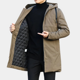 Herren Elegante Regenjacke | Winter – Braun
