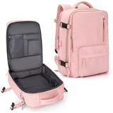 Travex | Multifunktionaler Rucksack für Damen Reisen – Rosa