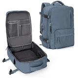 Travex | Multifunktionaler Rucksack für Damen Reisen – Blau