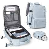 Travex | Multifunktionaler Rucksack für Damen Reisen – Hellblau