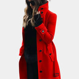 Olly – trenchcoat für damen – Rot