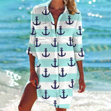 Valencia - Klassisches Sommer Damen Kleid – Mint