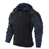 Oscar | Camouflage Taktische Jacke für Herren – blau