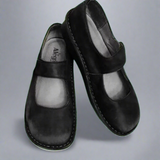 Bequeme Elegante Damen Schnürschuhe – Schwarz