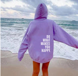 Unisex-Hoodie Mit Lockerem Schnitt - Jesse – Lila