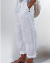 AllDay Air: Atmungsaktive Freizeithose – Weiß