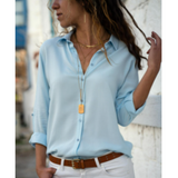 Ziski - Bluse für Frauen – Hellblau