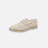 Martin Wildleder-Loafers – Beige