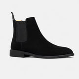 Brendo™ | Chelsea-Stiefel für Herren aus hochwertigem Wildleder – Schwarz