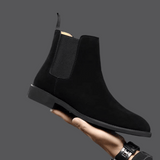 Herren Stiefel | Elastische Seitenteile mit kompakter Schaftform – Schwarz