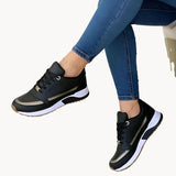 Ulla - schmerzlindernde damenschuhe – Schwarz