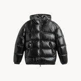 Valerio – stylische daunenjacke für herren – Schwarz