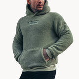 Alfi – schöner und warmer lässiger herren-hoodie – Dunkelgrün