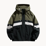 Ferris - wetterfeste outdoorjacke mit kapuze für herren – Grün