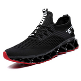 Noah | Höhensteigernde Sneaker +8CM – Schwarz Rot