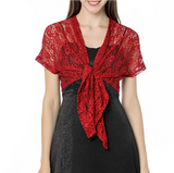 Damen Elegante Rot und Schwarz Oktoberfest Dirndl Bluse – Rot