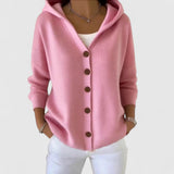 Rhezalynn | Eleganter Cardigan – Pink