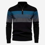 Snopede – retro-pullover – Schwarz