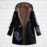 Oriana - Statement-Jacke mit Kapuze – Schwarz