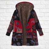 Oriana - Statement-Jacke mit Kapuze – Lilac