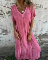 Marieke | Unser beliebtestes Boho-Sommerkleid – Rosa
