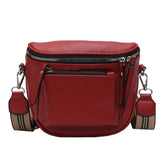 Damen Umhängetasche – Praktische Crossbody Schultertasche für den Alltag – Rot
