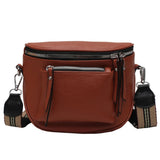 Damen Umhängetasche – Praktische Crossbody Schultertasche für den Alltag – Braun