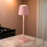 Multifunktionale Kabellose Wiederaufladbare Tischlampe - NordicAura – Rosa